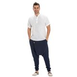 Eliş Şile Bezi Kısa Kol Şile Bezi Bodrum Erkek T-shirt 3001, L, 981.01, Beyaz, Unisex Yetişkin