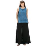 Eliş Şile Bezi Kolsuz Poplin Zeyno Yazlık Bluz İndigo, S, 913.03, İndigo, Kadın