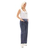 Eliş Şile Bezi Unisex Balıkçı Yazlık Pantolon İndigo indg