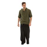 Eliş Şile Bezi Unisex Şile Bezi Balıkçı Yazlık Pantolon, M, PNT.E.0002, Füme, Unisex Yetişkin