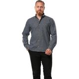 Eliş Şile Bezi Uzun Kol Oduncu Erkek Pazen Sonbahar ve Kışlık Gömlek Kahve 4039 - Füme - 2XL