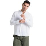 Eliş Şile Bezi Uzun Kol Poplin Ege Yazlık Gömlek, 2XL, 972.04, Beyaz, Erkek