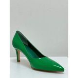 Elisa 000001 Yeşil Rugan Kadın Stiletto Topuk 6-8 cm Arası