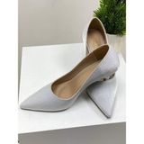 Elisa 0000025 Renk: Gümüş Gri Kadın Stiletto Günlük Ayakkabı - Gümüş - Gri