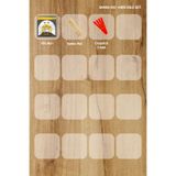 Elisa Gıda Organik Bambu Sushi Mat + Doğal Nori Sushi Yosunu