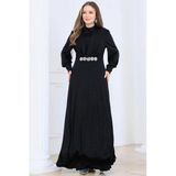 Elisa Tesettür Abiye Siyah