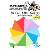 Elisi Kagidi A4 10 Renk 1 Paket El İsi Kagidi 10 Lu Kres Ana Sinifi Okul Oncesi Sinif Malzemesi