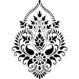 Elişi Kağıdı Stencil Tasarım DA016 21X30 Şablon Tekrar Kullanılabilir Boyama Özelliği