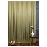 elision home Haki Yeşili Grek Tül Perde Petek Zemin 300x260cm 1x2 Seyrek Pile Elısıon00101
