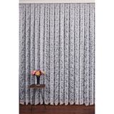 elision home Şal Desen Örme Tül Perde 350x250cm 1x3 Sık Pile Elısıon01281