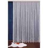 elision home Yelkenli Çapa Desen Örme Tül Perde, 300x260cm, 1/2,5 Normal Pile, Elısıon01641