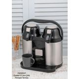 Elista 2027 5 Litre Çiftli Pompalı Çelik Termos