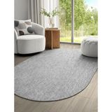 Elit 1017 Gri Sisal Hasır Görünümlü Modern Salon Oturma Odası Dört Mevsim Halı GRİ
