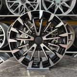 Elit 16 inç 5x100 Likapa Polo İbiza Taigo Egea Doblo Uyumlu Siyah Elmas Kesim Jant Modeli (4 Adet)