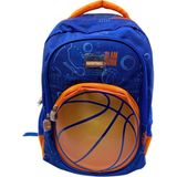 Elit Basketbol Temalı Mavi Ilkokul Sırt Çantası - Elit Basketbol Temalı Mavi Sırt Çantası