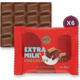 Elit Çikolata Bol Sütlü Çİkolata Tablet 60 g - 6'lı Set - adet - 360 gr