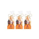 Elit Çikolata Halloween Şemsiye Sütlü Çikolata (3X5X20G) 3’lü Set Glutensiz