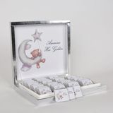 (ELİT ÇİKOLATA) İSME ÖZEL KIZ ÖZEL TASARIM BEBEK ÇİKOLATASI DOĞUM,DOĞUM GÜNÜ,MEVLİD HEDİYELİK İSİMLİ