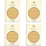 Elit Çikolata Kuvertür Beyaz Çikolata 250g 4'lü Set (4x250g) Glutensiz - 1 kg