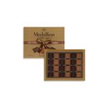 Elit Çikolata Medallion Collection Madlen Çikolata Hediye Altın Kutu 288g Glutensiz