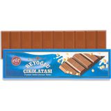 Elit Çikolata Meşhur Beyoğlu Çikolatası Fındıklı Sütlü Tablet Çikolata 300g Glutensiz - 300 gr