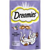Elit Dreamies Iç Dolgulu Ördekli Kedi Ödül Bisküvisi 60GR
