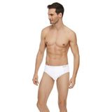 Elit Erkek Likralı Pamuklu Kemerli Spor Slip Külot 12'li Paket