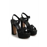 Elit FLS053-451C Kadın Platform Ayakkabı Siyah