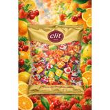 Elit Glutensiz Kıtlama Şeker 1000 gr Karışık Meyve Dolgulu Özel Üretim Lezzet - 1 kg