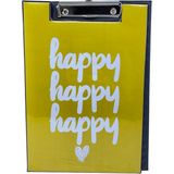Elit Happy Kapaklı Sekreterlik Sarı - HAPPY KAPAKLI SEKRETERLİK SARI