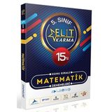 Elit Karma 5. Sınıf Matematik Konu Sıralı 15 li Deneme Elit Karma