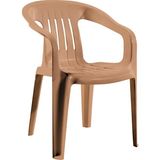 Elit Koltuk Teak - Plastik Bahçe Balkon Sandalyesi