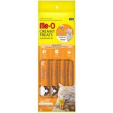 Elit Me-O Creamy Treats Tavuk Etli ve Kabaklı Ek Besin ve Kedi Ödülü 4X15GR