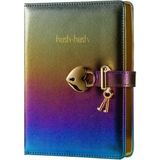 Elit Metalik Lila Kilitli Defter - METALİK LİLA KİLİTLİ DEFTER