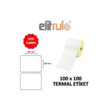 Elit Rulo Elitrulo Barkod Etiketi 100x100 Termal - 500 Adet