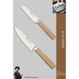 Elit Serisi Mutfak Bıçak Seti Et Balık Ekmek Sebze Kıyma Şef Bıçak Seti 2 Li Set (Mft-7412)