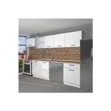 Elite 280 Mdf Hazır Mutfak Dolabı - Parlak Beyaz