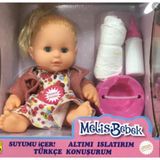 Elite Altını Islatan Oyuncak Bebek & Türkçe Konuşan Süt Içen Melis Bebek 1 Adet