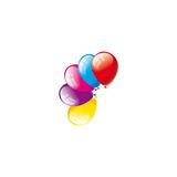 Elite Balon 20 Adet Balon 12 İnç Metalik Parti Süsleme Karışık Renk ( 25 cm * 30 cm) - Çok Renkli