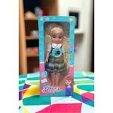 Elite Büyük Boy Elissa Öğretmen Bebek Sarı Saçlı 42CM Konuşan Et Bebeğim Moda Bebek 1 Adet