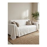 ELİTE COLLECTİON Kaymaz Çok Amaçlı Koltuk Örtüsü – Peluş Kumaş, 1.70 x 2.10, Doğal Dokulu, Şık ve Dayanıklı