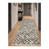 ELİTE COLLECTİON Yolluk Halı 100x300 | Kaymaz Taban, Leke Tutmaz, Makinada Yıkanabilir – Koridor & Hol İçin Geometrik Desenli Halı