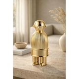 Elite Deco Altın Adam Biblo 20 cm – Seramik Dekoratif Heykel Modern Salon Dekoru