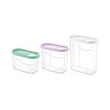 Elite Home Elitehome 3 Lü Erzak Saklama Kabı (1,25 Lt /1 ,75 Lt / 2,5 Lt )