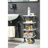 Elite Home Elitehome Çok Amaçlı Katlı Raf Düzenleyici Demonte Ayakkabı Terlik Banyo Düzenleyici Organizer