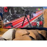 Elite Kıds Oyuncak Boncuk Atan Silah M416 Ayaklı Sniper ve Lazer Tabanca 6mm Airsoft 007A 1 Adet