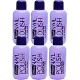 Elite Lady Ekstra Güçlü Aseton 200 ml x 6 Adet
