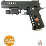 Elite Lazerli Boncuk Tabanca Silahı: 500 Boncuk ile Sınırsız Oyun Keyfi ve Heyecan Verici Anlar 1 Adet