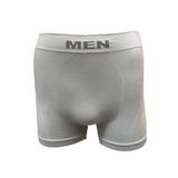 Elite Life 6 Adet Gri Renk Dikişsiz Boxer