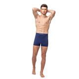 Elite Life 6 Adet Lacivert Renk Dikişsiz Boxer